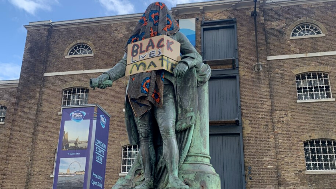 The statue of Robert Milligan was taken down during the Black Lives Matter protests of 2020