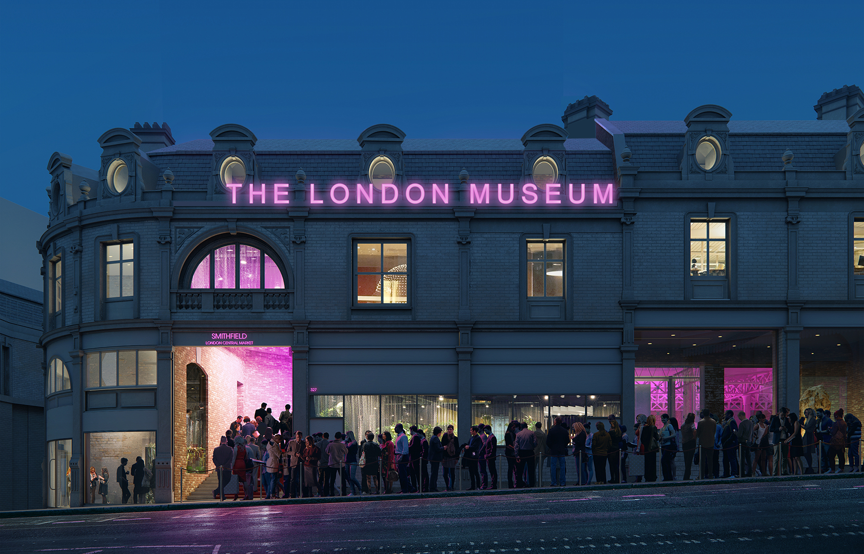 The London Museum will open at West Smithfield in 2026