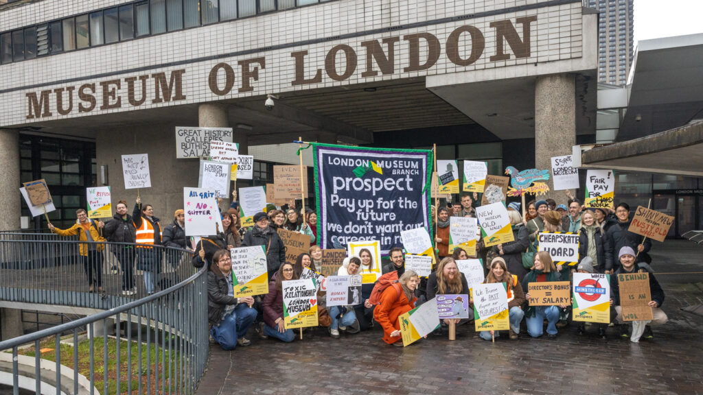 London Museum workers begin industrial action – Museums Association